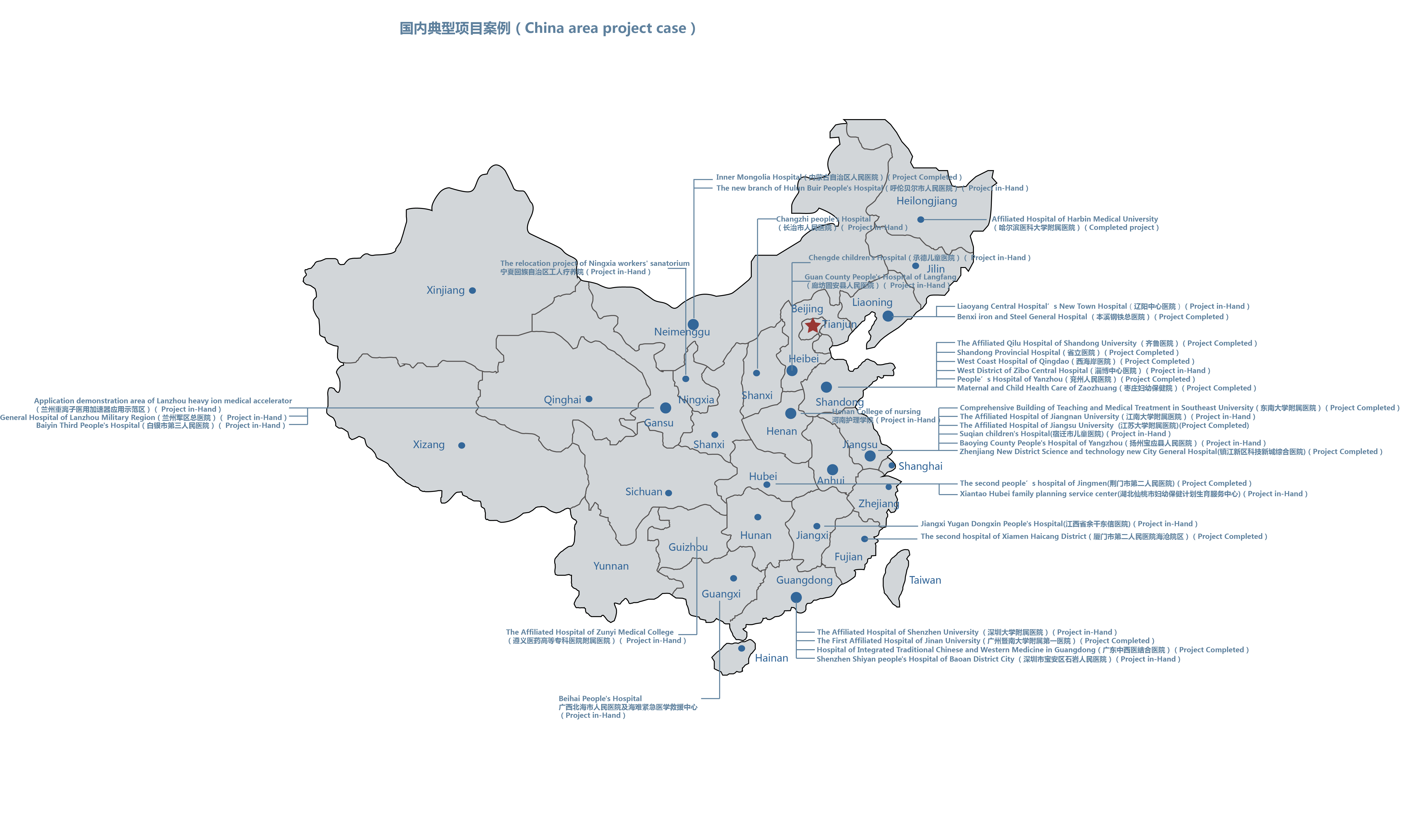 亮點(diǎn)：山東省院三分院醫(yī)院建筑作品如星星之火，燎原神州大地